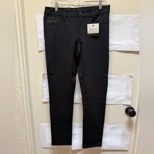 New with tags! Calvin Klein Black Stretchy Straight Leg Pants Size 10.